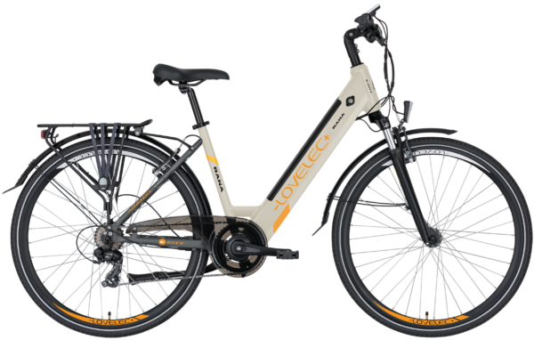 Elektryczny rower Rana Beż