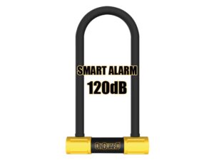 Zapięcie rowerowe ONGUARD Smart Alarm 8268 U-LOCK - 16mm 100mm 258mm - 5 x Klucze z kodem. Pozim bezpieczeństwa 80/100