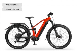 Rower elektryczny Ecobike RX 500 MAX RED SUV
