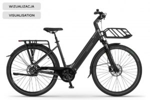 Rower elektryczny Ecobike LX 100 Automatic Black