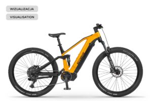 Rower elektryczny MTB Ecobike RX 500 MAX Yellow