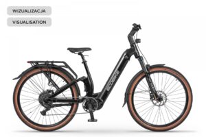 Rower elektryczny Ecobike Flex Black